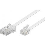 Goobay 11.92.9855 telefonní RJ45 - RJ11, 6m, bílý – Zboží Mobilmania