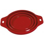 Trixie Cestovní silikonová skládací miska s pevným okrajem 1 l 18 cm – Zboží Mobilmania