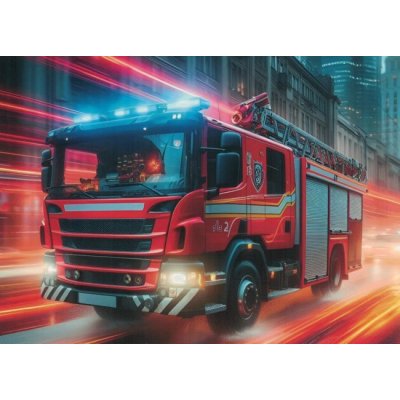 Pohlednice Hasiči 3 – Zboží Dáma