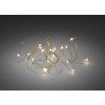 Konst LED mikro světelný řetězsmide 1461-160;Micro LED Lichterkette 40 LED vnitřní na baterii teplá bílá 4.4 m – Hledejceny.cz