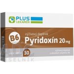 Plus Lékárna Pyridoxin 20 mg Vitamín B6 30 tablet – Hledejceny.cz