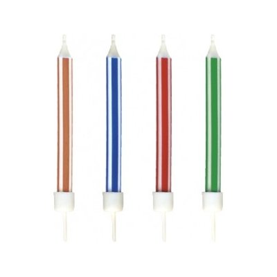 Narozeninové svíčky se stojánkem, 60mm á 37111 – Zboží Mobilmania