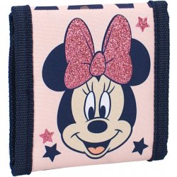 Vadobag Dětská textilní peněženka Minnie Mouse růžová