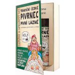 Bohemia Pivrnec Kniha s extrakty z pivních kvasnic a chmele sprchový gel 200 ml + Vlasový šampon 200 ml dárková sada – Zboží Dáma