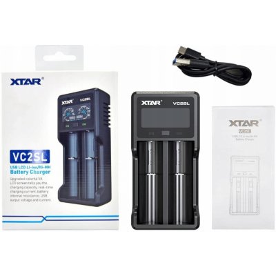 XTAR VC2SL nabíječka na monočlánky – Zbozi.Blesk.cz
