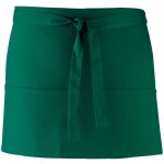 Premier Zástěra Colours PR 155 do pasu s kapsou krátká COT39015520299-bottle Zelená lahvově – Hledejceny.cz