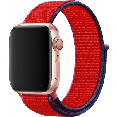 Eternico Airy pro Apple Watch 42mm / 44mm / 45mm Chilly Red and Blue edge AET-AWAY-ChReB-42 – Zboží Živě