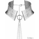 Bijoux Indiscrets Obojek - náhrdelník Désir Métallique, stříbrný – Zboží Dáma