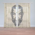 Sablio Záclony Vikingové Pergamen: 2ks 150x250cm – Hledejceny.cz