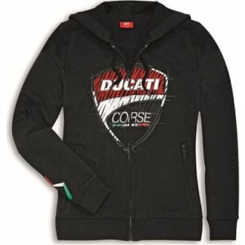 Ducati dámská mikina CORSE SKETCH černá 98769504