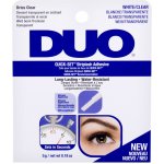 Duo Quick Set Adhesive Latex & Formaldehyd Free Šetrné lepidlo na obloučkové řasy čiré 5 g – Zboží Dáma