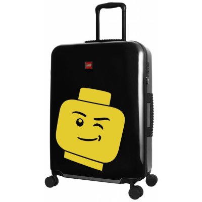 LEGO® Luggage ColourBox Minifigure Head černá 70 l