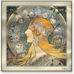 šátek Alfons Mucha Zodiak, 70 × 70 cm – Zboží Dáma