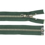 WICO Kovový zip no.5 rozepínací 70cm zelený (stříbrné zoubky) – Hledejceny.cz