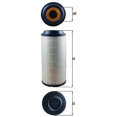 Vzduchový filtr MAHLE LX 1673 – Hledejceny.cz