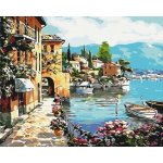 ASTRA Malování podle čísel: Prázdniny plátno na rámu 50 x 40 cm – Zboží Dáma