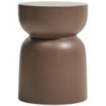 Kave Home Hnědý cementový zahradní stolek Garbet 32 cm – Hledejceny.cz