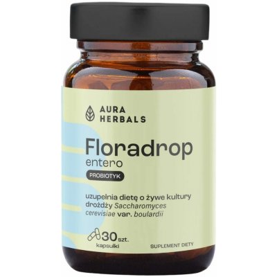 Aura Herbals Floradrop Entero probiotikum 30 kapslí – Hledejceny.cz