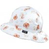 Kojenecká čepice ESITO Dívčí klobouk Růže bílá