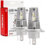 LED autožárovky X1 série H4/H19 6500K Canbus AMIO-02965 | Zboží Auto