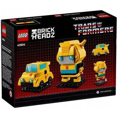 LEGO® BrickHeadz 40804 Robot a vozidlo Bumblebee – Zboží Živě
