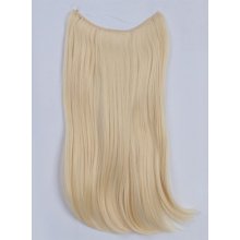 Vlasové příčesky HALO 40 cm - platinová blond