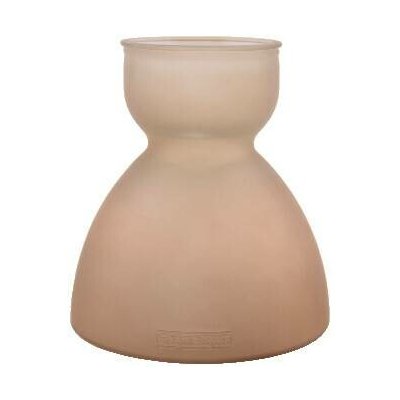 Váza SENNA, 23cm|3,5L, hnědá matná (balení obsahuje 1ks)|Vidrios San Miguel|Recycled Glass – Hledejceny.cz