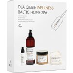 Ziaja Baltic Home Spa Wellness pleťový krém lehká formule 50 ml + tělový peeling 300 ml + hydratační tělový krém 300 ml + sprchový gel 500 ml dárková sada – Zbozi.Blesk.cz