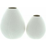 Frank Flechtwaren Porcelánová dekorace Váza, 2ks – Hledejceny.cz