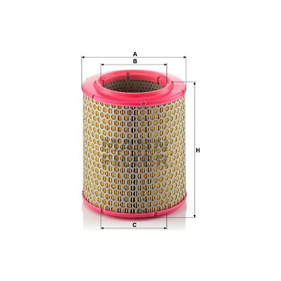 Vzduchový filtr MANN-FILTER C 17 129 – Hledejceny.cz