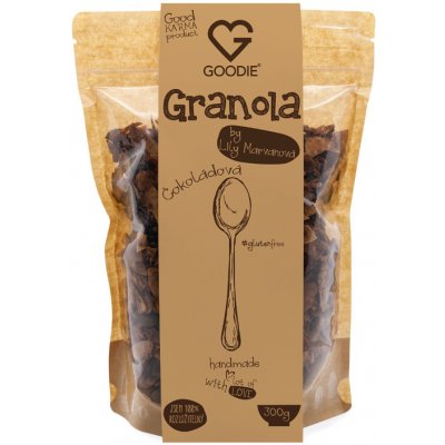 Goodie Granola - Čokoládová by Lily Marvanová 300 g – Zboží Mobilmania