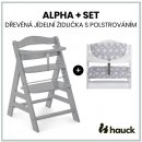 Hauck Alpha+ set 2v1 white+ Teddy grey