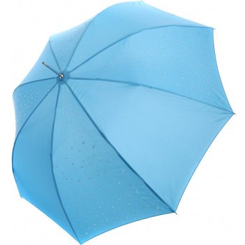 TopMode Stylový vystřelovací deštník s kamínky modrá 42DK2 modrá