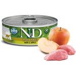 N&D Cat Prime Adult Boar & Apple 70 g – Zboží Mobilmania