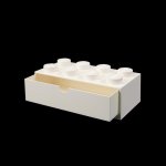 LEGO® stolní box 8 se zásuvkou 31,6 x 15,8 x 11,3 cm bílá – Sleviste.cz