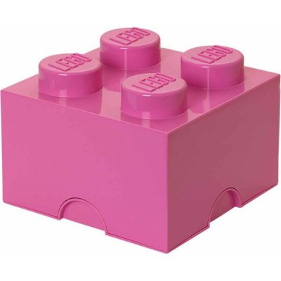 LEGO® úložný box 25 x 25 x 18 cm růžová – Zbozi.Blesk.cz