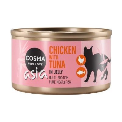 Cosma Thai Asia kuře s tuňákem v želé 85 g