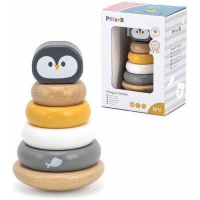 Viga skládací pyramida pro nejmenší Tučňák – Sleviste.cz