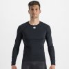 Cyklistický dres Sportful Midweight layer tee long sleev black