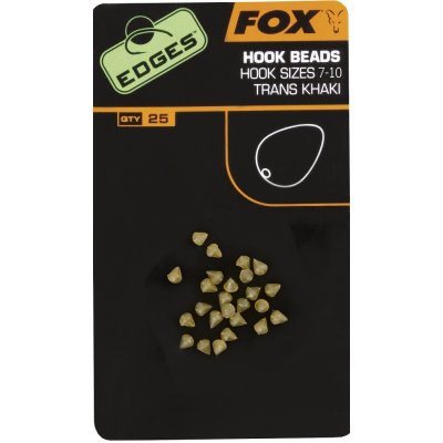 Fox Zarážky Edges Hook Bead 7-10 Khaki 25ks – Zboží Mobilmania