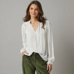 Žabičkovaná halenka režná – Zboží Mobilmania