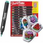Sharpie Akrylový popisovač Acrylic Marker Bullet sada 12 ks 2091 – Sleviste.cz
