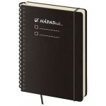 Helma 365 Linkovaný zápisník Twin A5 L černý Nápadník – Sleviste.cz