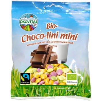 Ökovital Bio čokoládové dražé barevné 100 g