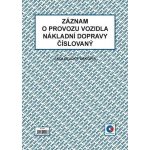 Baloušek Tisk ET212 Záznam o provozu vozidla nákladní dopravy stazka číslovaný – Sleviste.cz