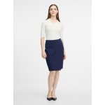 Orsay dámská pouzdrová sukně tmavě modrá – Zboží Mobilmania