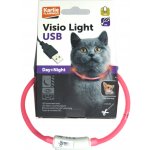 Karlie Visio Light Cat LED obojek 35 cm – Zbozi.Blesk.cz
