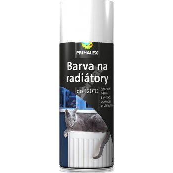 PPG PRIMALEX sprej na radiátory bílá - 400 ml