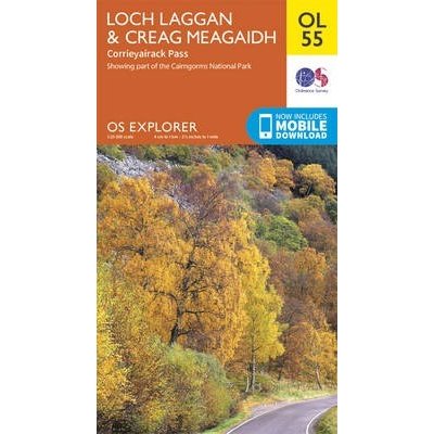 Loch Laggan a Creag Meagaidh, Corrieyairack Pass