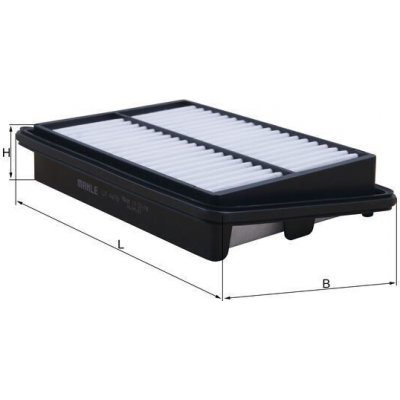 Vzduchový filtr MAHLE LX 4478 – Hledejceny.cz